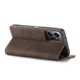 Чехол книжка с магнитом Xiaomi Redmi Note 12 CaseMe Dark Brown (32843-05) - изображение 5