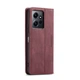 Чехол книжка с магнитом Xiaomi Redmi Note 12 CaseMe Wine (32843-42) - изображение 3
