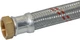 Шланг прямой антивибрационный PARIGI AVC-Z DN25 1" х 1" ВВ PN10 80 см (658402402800) - изображение 2