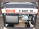 Генератор FOGO F6001TR бензиновий 1ф. 5.6-6.2кВт - изображение 1