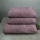 Набор полотенец велюр/махра 3шт GM Textile 50x90см, 50x90см, 70x140см Premium Milado 550г/м2 (Пепельный) - изображение 1