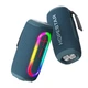 Портативна Bluetooth колонка з RGB ПІДСВІТКОЮ Hopestar - зображення 2
