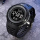 Часы наручные мужские с ночной подсветкой Skmei 2070 black - изображение 5