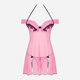 Komplet erotyczny (halka + figi stringi) LivCo Corsetti Fashion Chameli LC 13425 XL Pink (5907699449408) - obraz 2
