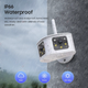 Уличная панорамная IP камера 4МП Sectec ST-439E-4M-DL 3.6mm WiFi FHD White - изображение 6