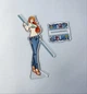 Акриловая коллекционная фигурка WorkPlaceShop One Piece - Ван-Пис (Нами) (1) 16 cм - изображение 5