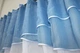 Кухонные шторы VR-Textil № 091к с ламбрекеном и подвязками голубой с белым 270х170 см (52-0095) - изображение 5