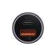 Автомобильное зарядное устройство Baseus Golden Contactor Max Dual Fast Charger Car Charger U+C 60W CGJM000113 - изображение 5