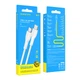 Кабель зарядки BOROFONE BX51 (12W) (1M) для пристроїв Apple iPhone, iPad/iPod Type-C (USB-C) to Lightning Білий - изображение 2