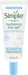Зволожувальний гель для області навколо очей - Simple Water Boost Hydrating Eye Gel 25ml (1141849-106179) - зображення 1