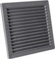 Вентиляционная решетка с сеткой Airroxy AKUSzSs 170x170 125 grey (02-250) - изображение 2