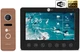 Комплект видеодомофона NeoLight NeoKit HD WF B Bronze - изображение 1