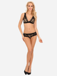 Komplet erotyczny (biustonosz + figi brazylijskie) LivCo Corsetti Fashion Louanee LC 90504 L/XL Black (5907621602390) - obraz 3