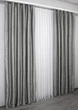 Комплект готовых штор VR-Textil Лен Саванна № 635ш Серый 100х270 см 2 шт (31-149) - изображение 5
