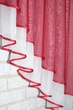 Кухонный ламбрекен VR-Textil № 022к красный с белым 200х150 см (50-630) - изображение 7