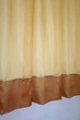 Кухонная занавеска VR-Textil № 047к золотистый с коричневым 265х160 см (59-423) - изображение 4