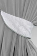 Кухонный комплект VR-Textil № 070к шторка с ламбрекеном серый с белым 200х170 см (50-249) - изображение 4