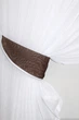 Кухонный комплект VR-Textil № 062к шторка с ламбрекеном красный с белым 150х170 см (50-494) - изображение 3