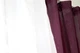 Кухонный комплект VR-Textil № 038к шторки и тюль бордовый с белым 280х170 см (50-032) - изображение 4