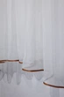Кухонный комплект VR-Textil № 058к шторки и тюль с ламбрекеном коричневый с бежевым 280х170 см (50-175) - изображение 6