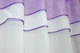 Кухонна гардина VR-Textil № 036к арка білий з бузковим 270х170 см (52-0061) - зображення 4