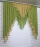 Кухонный ламбрекен VR-Textil № 022к оливковый с янтарным 150х150 см (50-189) - изображение 3