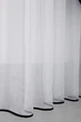 Кухонна занавіска VR-Textil № 018к штора і тюль з ламбрекеном чорний з білим 270х170 см (50-318) - зображення 5