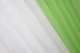 Кухонные шторки VR-Textil № 096к с подвязками салатовый с белым 400х170 см (50-846) - изображение 5