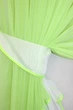 Кухонный комплект VR-Textil № 070к шторка с ламбрекеном салатовый с белым 200х170 см (50-377) - изображение 3