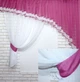 Кухонный комплект VR-Textil № 062к шторка с ламбрекеном фуксия 200х175 см (50-121) - изображение 3