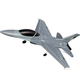 Самолет с дистанционным управлением BauTech F-16 Fighting Falcon Серый (1012-726-00) - зображення 1