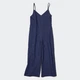 Комбінезон Uniqlo LINEN BLEND V NECK CAMISOLE JUMPSUIT розмір XXS темно синій (447079) - зображення 7