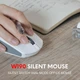 Беспроводная мышь Fantech W190 |BT 5.0, 2.4G, 1600dpi| для пк и ноутбуков white - изображение 4