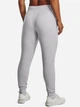 Спортивные штаны на флисе женские Under Armour Armour Fleece Jogger 1373054-014 M Серые (196039071835) - изображение 2