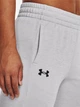 Спортивные штаны на флисе женские Under Armour Armour Fleece Jogger 1373054-014 M Серые (196039071835) - изображение 4