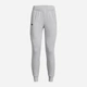 Спортивные штаны на флисе женские Under Armour Armour Fleece Jogger 1373054-014 M Серые (196039071835) - изображение 6