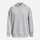 Худи теплое оверсайз женское Under Armour Essential Flc Os Hoodie 1379495-012 M (196883845965) - изображение 5