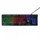 Клавиатура с подсветкой UKC Backlight Keyboard ZYG-800 Черная, мембранная клавиатура - изображение 1