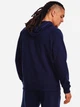 Худи утепленное мужское Under Armour Rival Fleece Logo Hd 1379758-410 XL Темно-синее (196884200671) - изображение 2