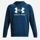Худи утепленное мужское Under Armour Rival Fleece Logo Hd 1379758-426 S Синее (196884191863) - изображение 5