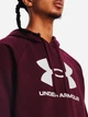 Худі утеплене чоловіче Under Armour Rival Fleece Logo Hd 1379758-600 L Бордове (196884175122) - зображення 4