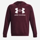 Худі утеплене чоловіче Under Armour Rival Fleece Logo Hd 1379758-600 L Бордове (196884175122) - зображення 5