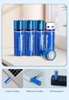 Аккумулятор USB AA 1500mwh 1.5v Lithium Ion Li-Ion - перезаряжаемая батарея 2 шт Doublepow - изображение 7