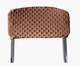 Чехол на школьный стул от MinkyHome 38×19/38×38 см Коричневый - изображение 3