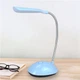 Міні настільна лампа на батарейках Led Desk Light Blue - зображення 2