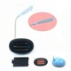 Міні настільна лампа на батарейках Led Desk Light Blue - зображення 7
