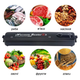 Вакуумный упаковщик для продуктов питания вакууматор Vacuum Sealer + 10 пакетов для вакууматора Черный (VAKU 168) - зображення 1
