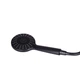 Душова система Aria для ванни 06P-BES, прямий вилив Black (k35) Lidz - зображення 5