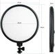 Потужна студійна лампа LED Camera Light Circular 14" 27см (80Вт, 12000LM, з індикатором, для зйомки фото та відео, тонка) - зображення 4