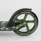 Двоколісний самокат, колеса PU 22/20 см Best Scooter чорний 70875 - изображение 4